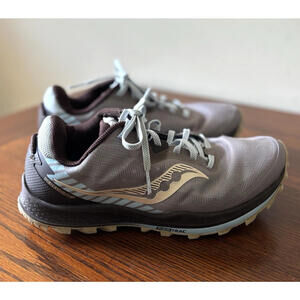 Saucony Women’s Peregrine 11 Trail Running Multicolor Shoes Sneakers Size 9.5 US